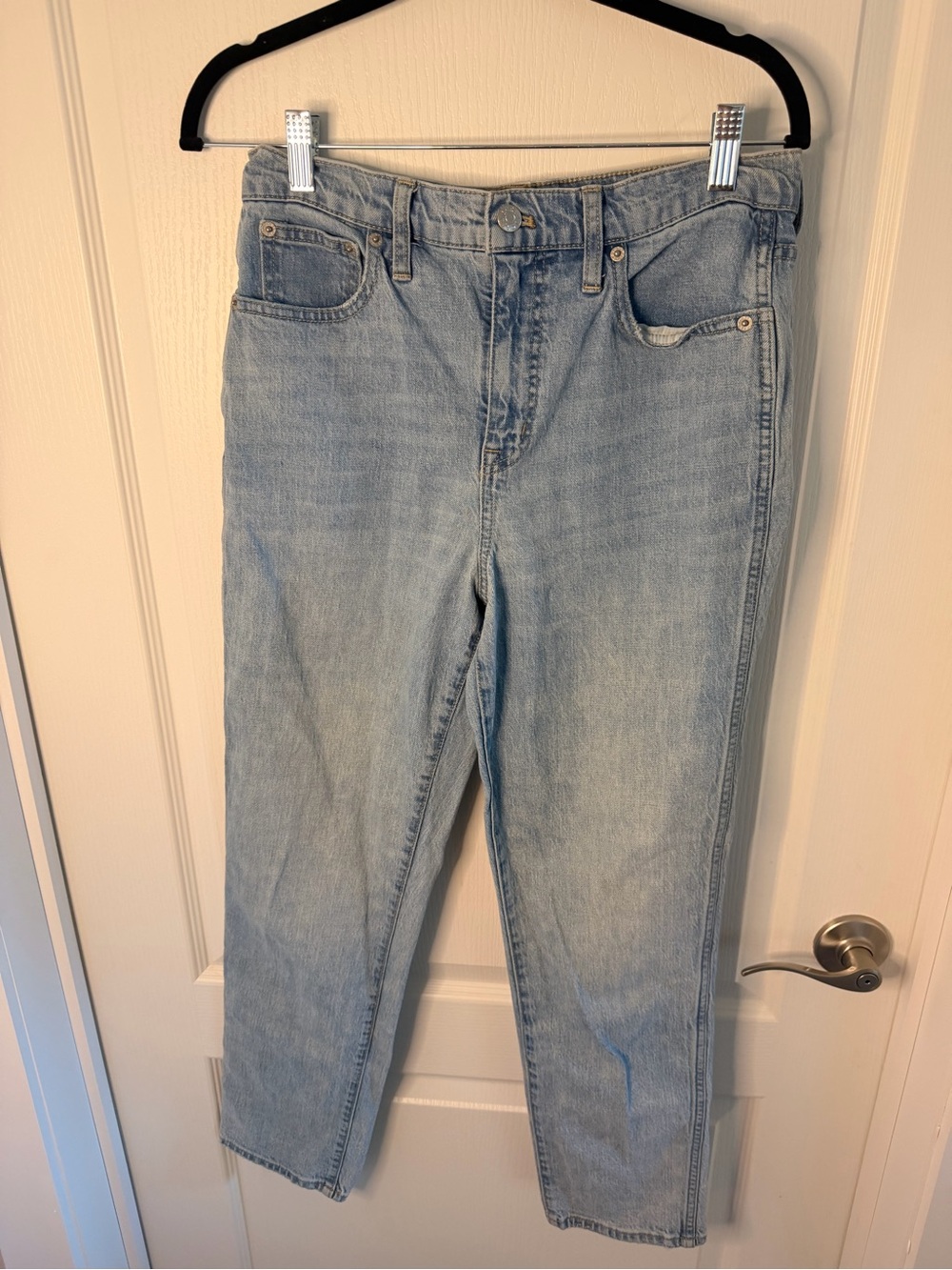 J. Crew Light Blue Straight-Leg Jeans
